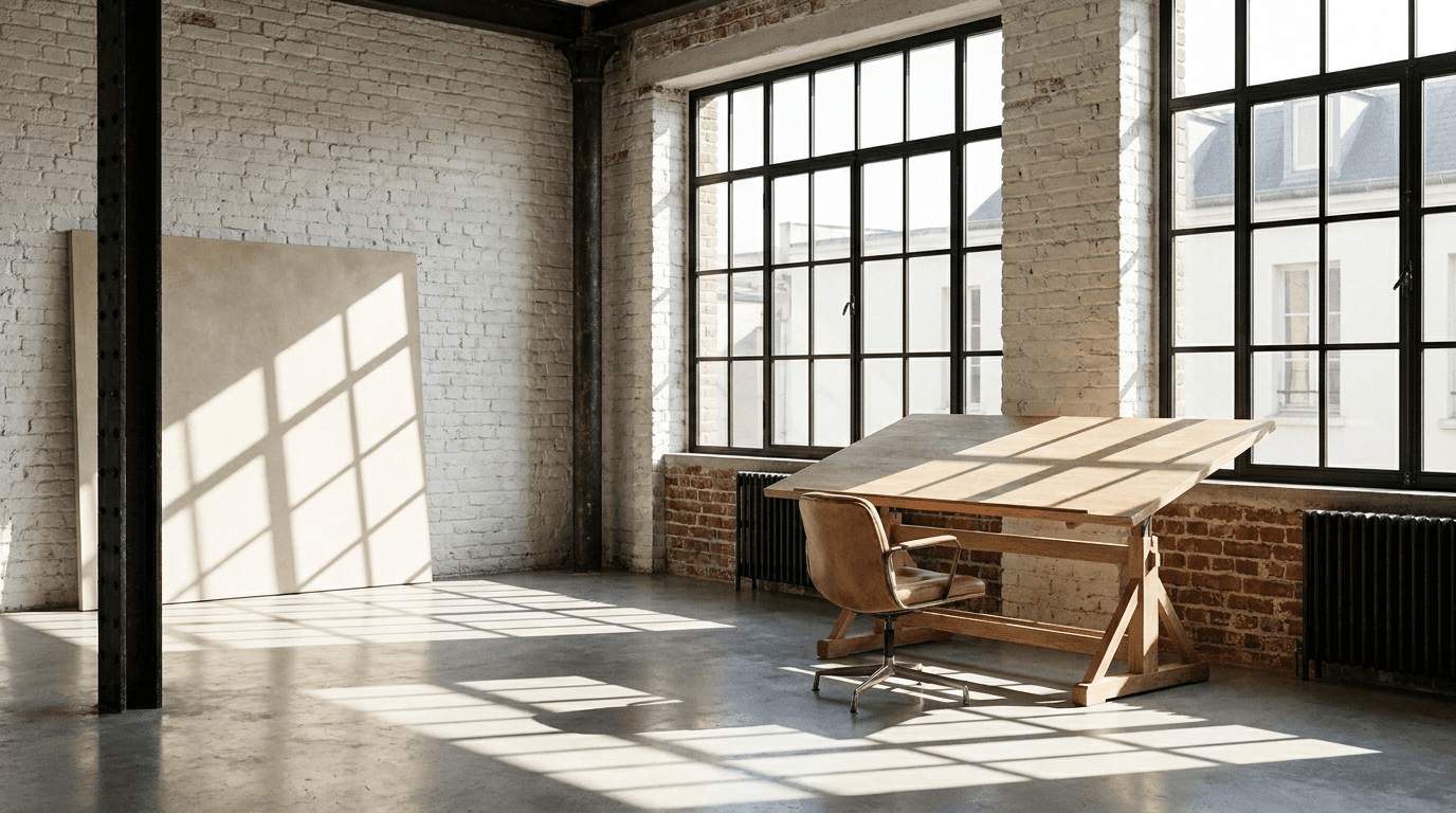 Loft d'artiste, Paris 11e